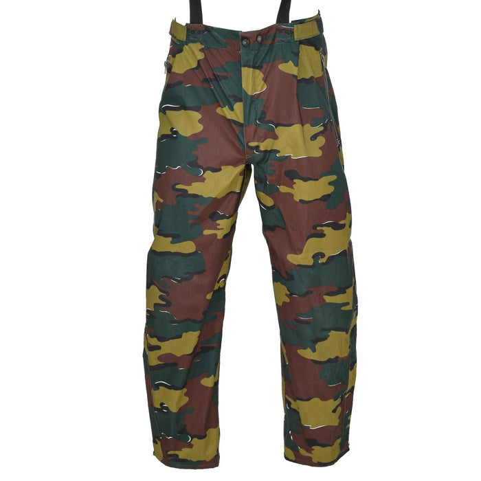 Pantalon imperméable militaire belge original jigsaw camo pantalon de pluie seyntex - GoMilitar