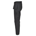 Original Belgian Military work cargo pants durable reinforced knees black NEW