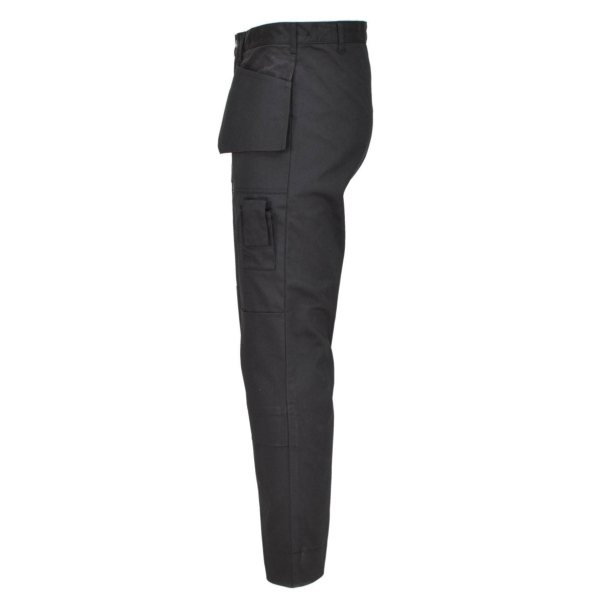 Original Belgian Military work cargo pants durable reinforced knees black NEW