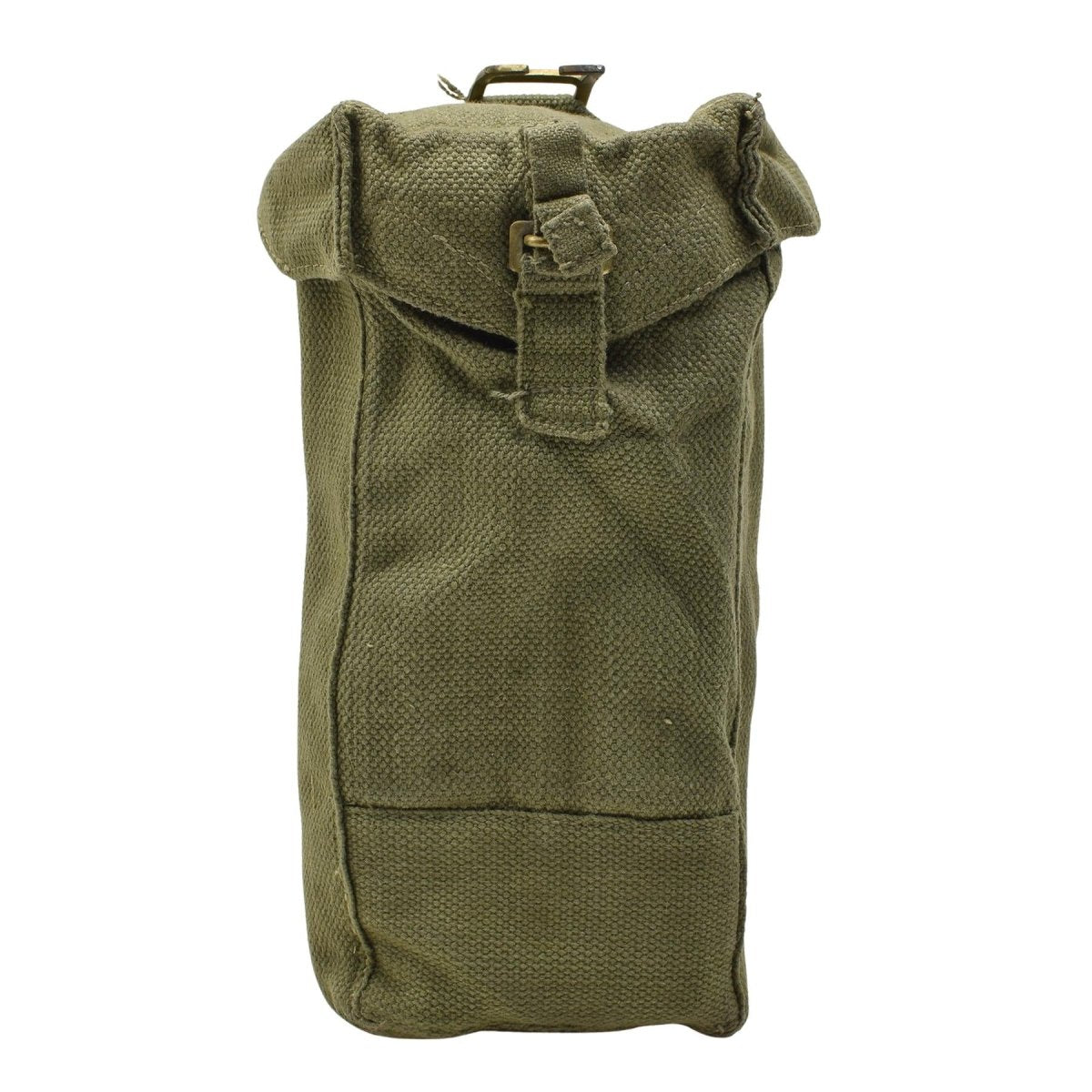 Vintage canvas pouch Original Belgium Army Durable Canvas - GoMilitar