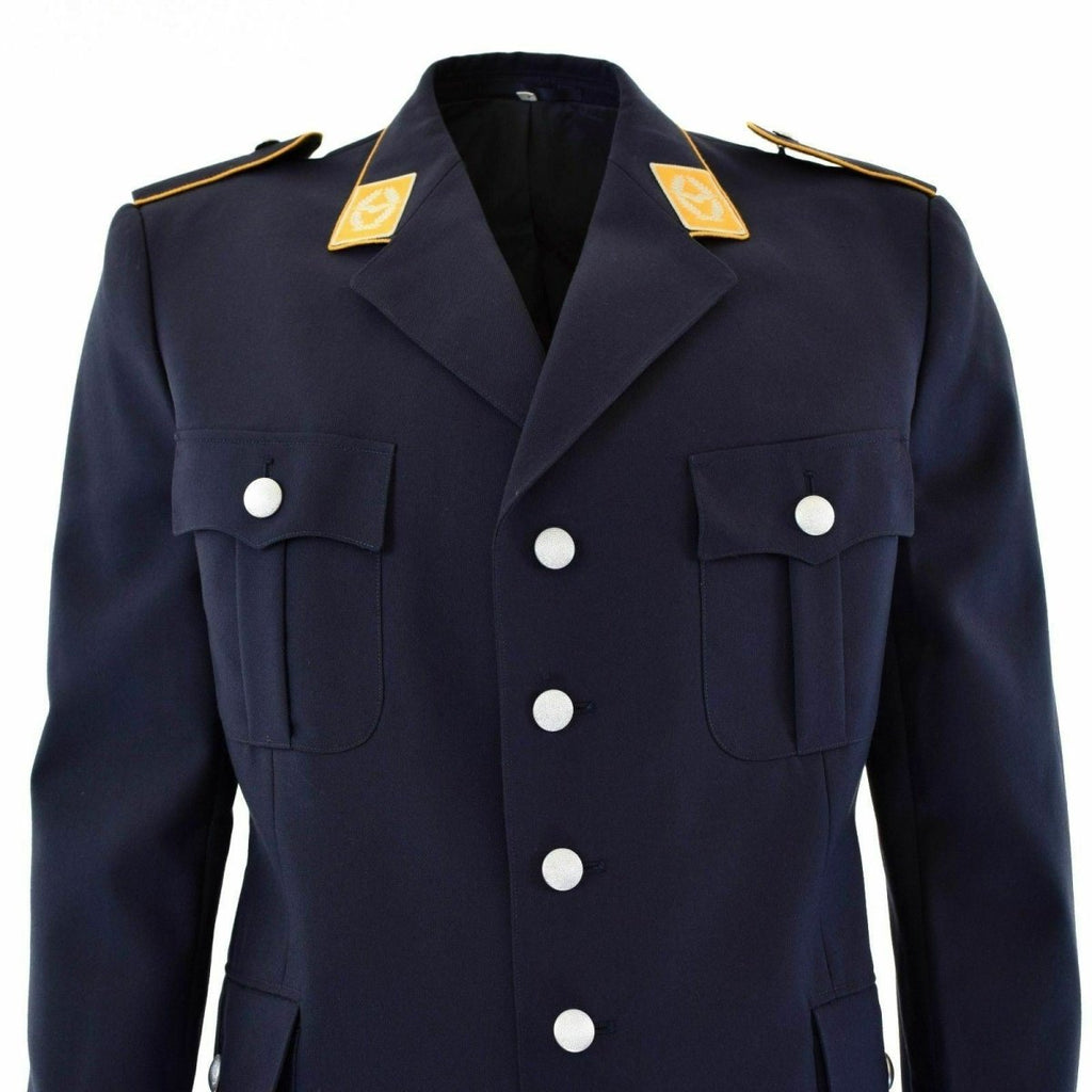 Military jacket formal Original Brand German army Dress jacket Blue Air forces Formal Uniform - GoMilitar Military jacket formal Original Brand German army Dress jacket Blue Air forces Formal Uniform - GoMilitar