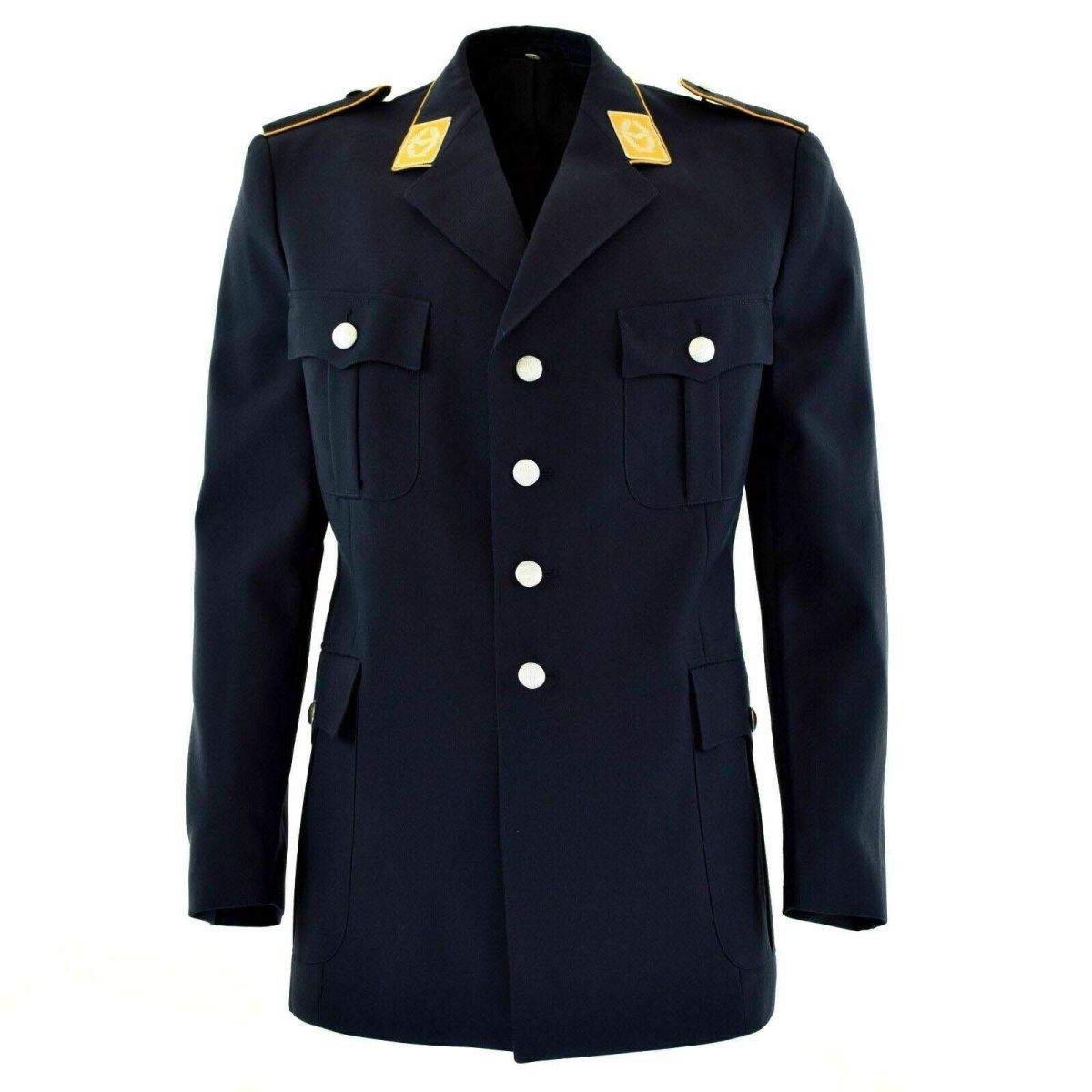 Military jacket Formal Original Brand German army Dress jacket Blue Air forces Formal Uniform Medium Short 166/96