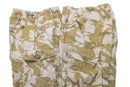 Pair of British army desert camouflage lightweight combat trousers made from breathable cotton blend