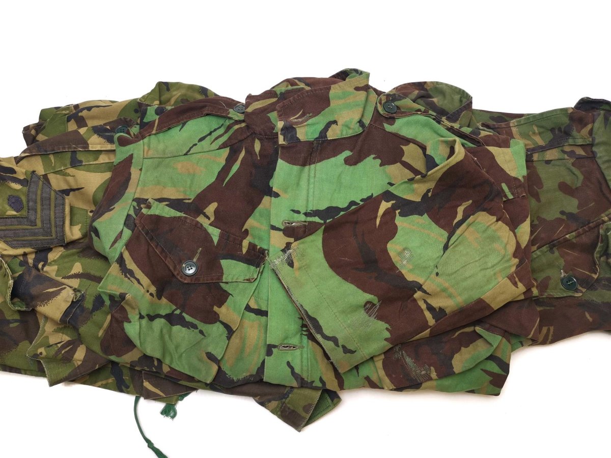 Giacca dell'esercito britannico originale BDU Combat Smaccino Freddo freddo Emissione militare