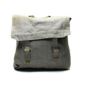 Original British Army M37 Haversack Canvas Grey Pack Military Side borse