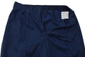 Pantalon médical original de l'armée britannique plissé sur le devant, taille élastique, bleu marine