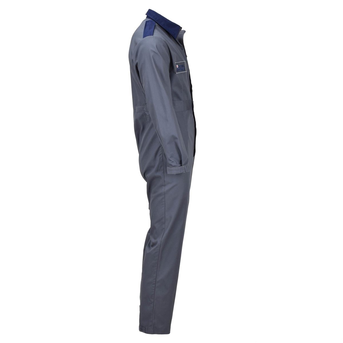 Lapco Flame Resistant Royal Contractor Coverall In Blue | Men's Size 6XL Long (66-68) | Cotton - Foto 7