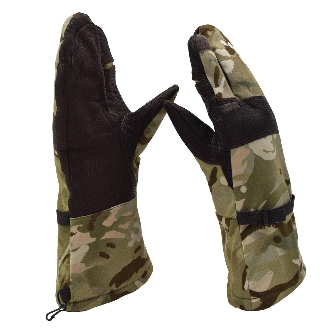 Original British Army Shooting Mittens Military Cold Weather MTP Camo