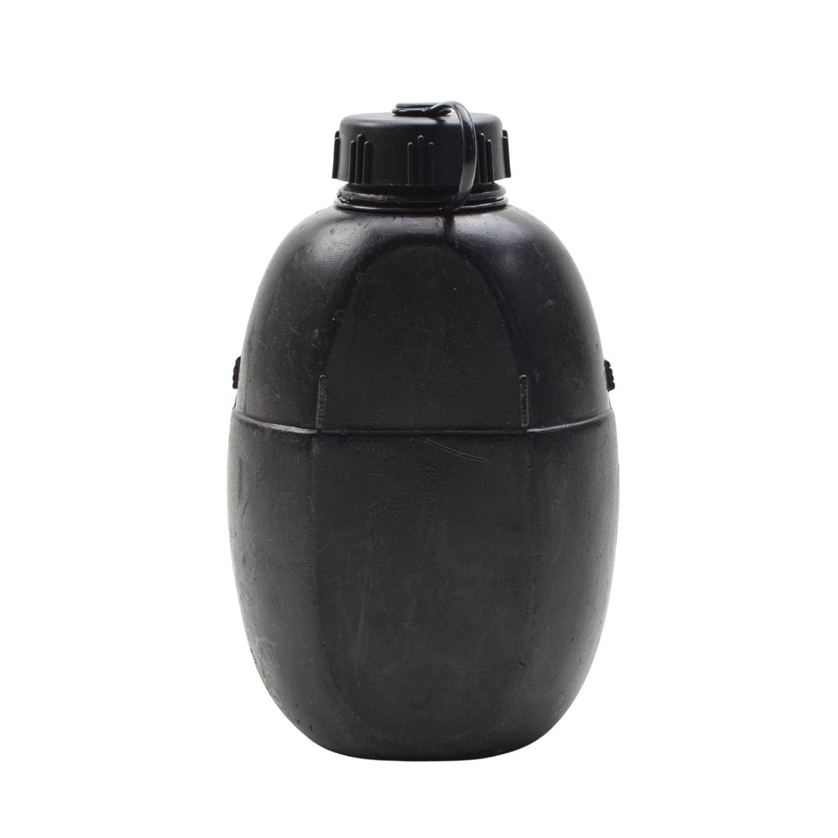 Original British Military 1L Feldflasche mit Schraubdeckel, Vintage-Beutel inklusive Olive