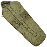 Originele Britse Militaire Arctic Winterslaapzak Mummy Shape Design Olijf