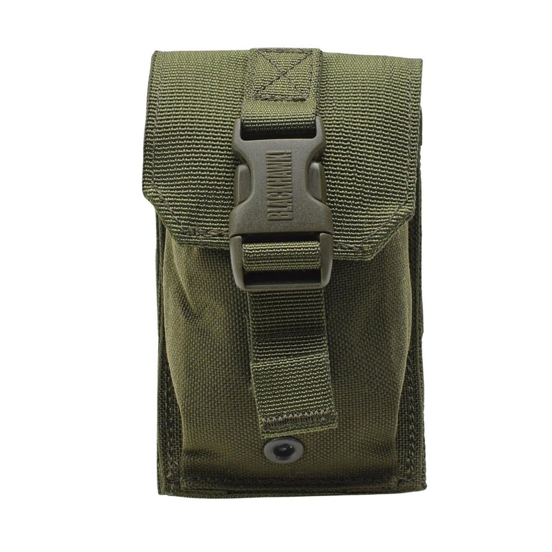 Original British Military compass pouch strobe Molle tactical gear field Olive - GoMilitar