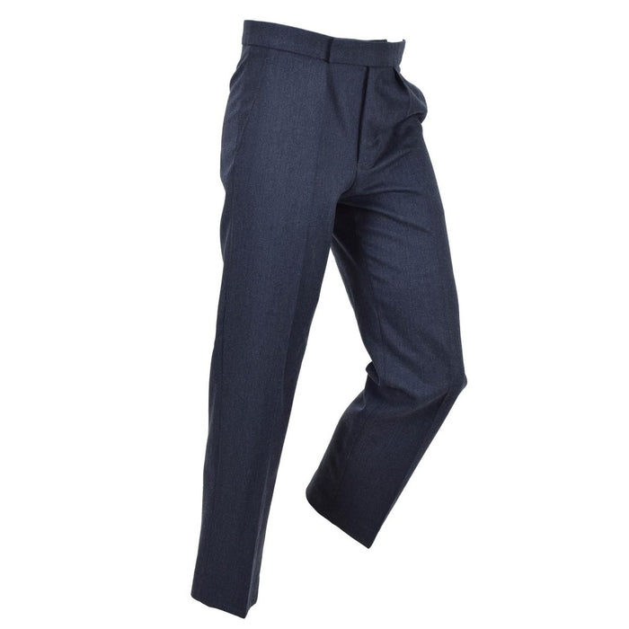 Original British Military Dress Trousers Poly Wool Formal Surplus Blue - GoMilitar