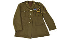 Giacca militare britannica originale Unniforme militare per la giacca militare Khaki Nuovo