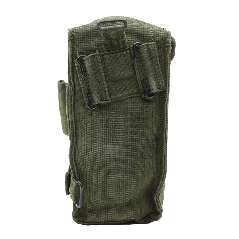 Original British military M58 magazine pouch small vintage tactical army Olive - GoMilitar