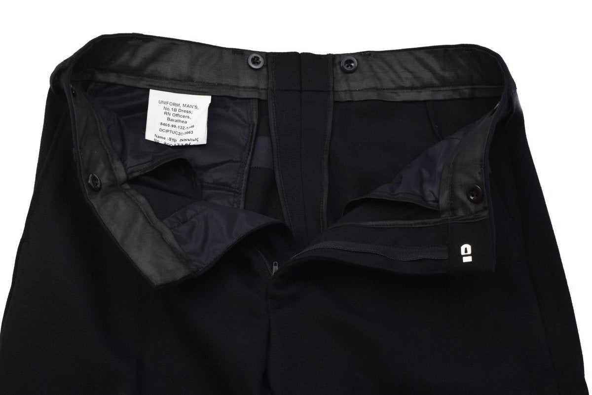 Pantaloni eleganti originali militari britannici n. 1 da parata formale blu