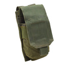 Original British Military single magazine pouch M4/M16 mag bag holder Olive - GoMilitar