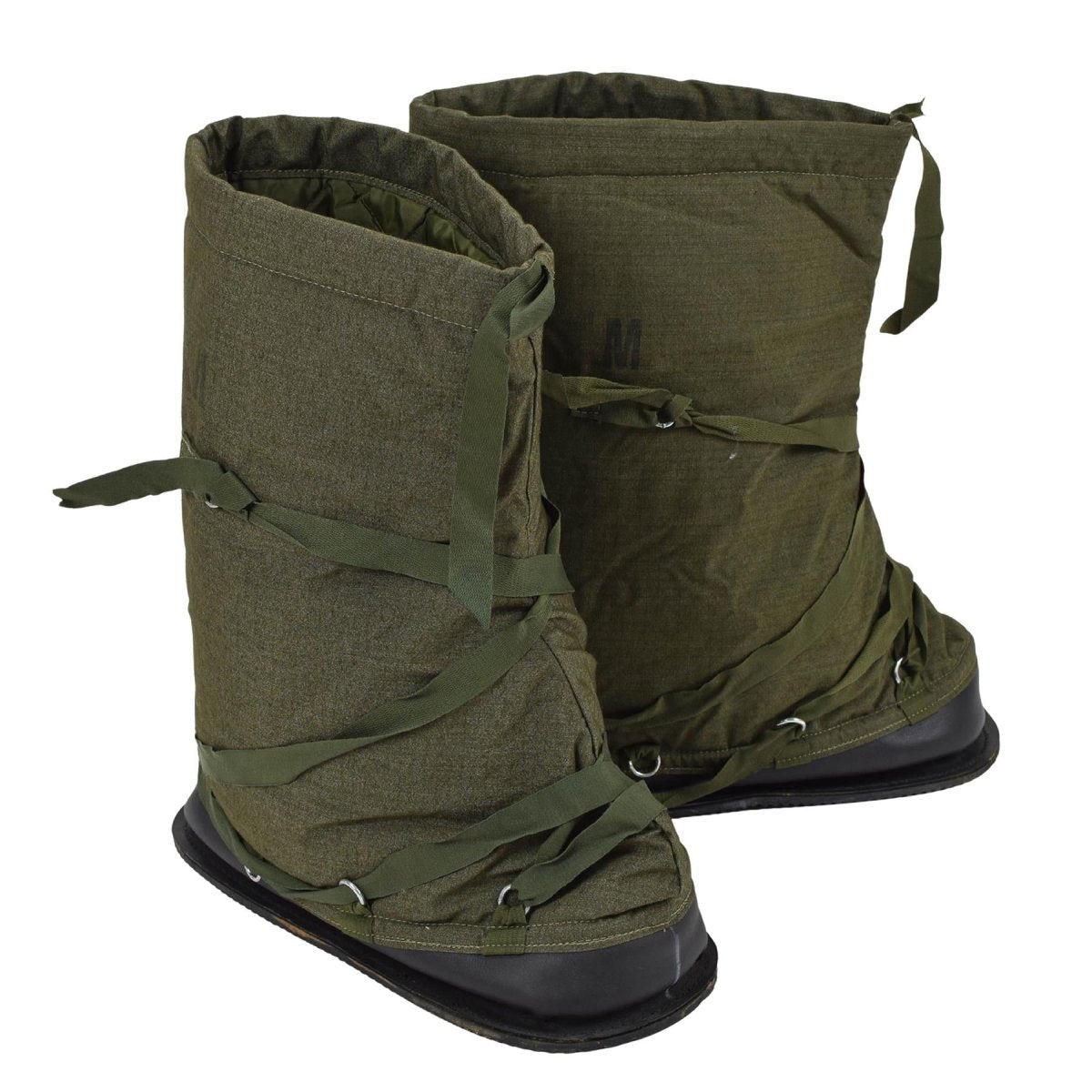 Oryginalne brytyjskie wojskowe kalosze termiczne na buty wodoodporne antypoślizgowe, oliwkowe