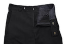 Original British military uniform pants dress royale navy class 2 black wool NEW - GoMilitar