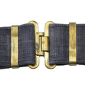 Original British Military webbing tactical belt troops combat quick release Blue