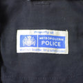 Pantalon de police britannique original, pantalon d'uniforme durable en ripstop bleu excédentaire