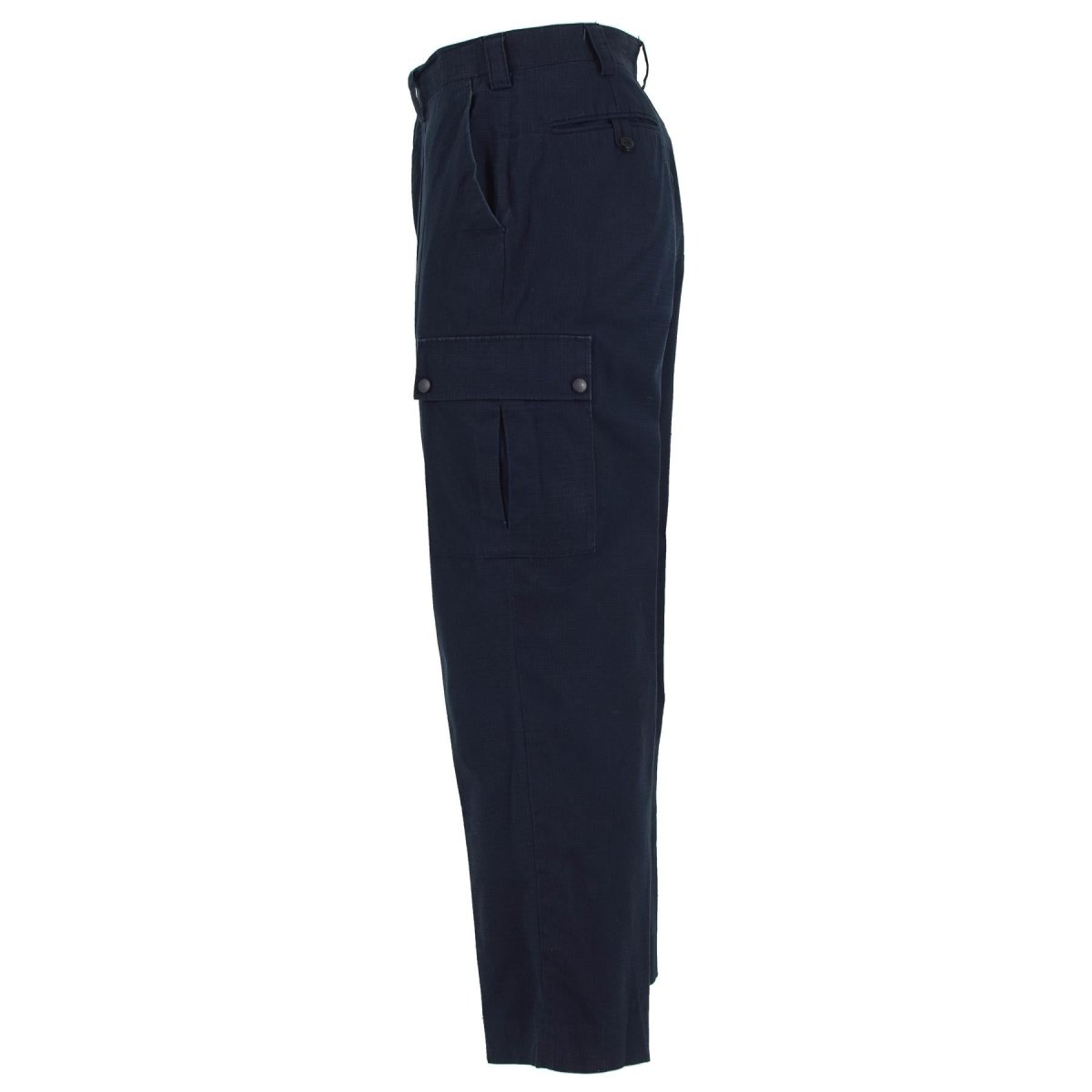 Pantalon de police britannique original, pantalon d'uniforme durable en ripstop bleu excédentaire