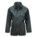 Veste de pluie originale des troupes de la police britannique Goretex Parka manteau imperméable vert