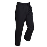 Pantalones de vestir de lana para hombre No.1B de la Marina Real Británica original, negro formal