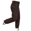 Pantalón original de uniforme de lana del ejército búlgaro, excedente sin usar, marrón oscuro