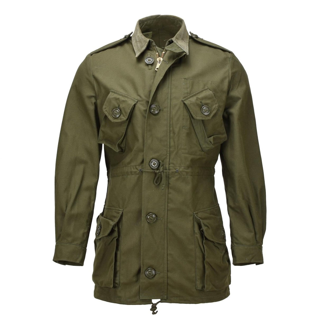 Original Canadian Army Field Jacket Combat Military Surplus Olive Green