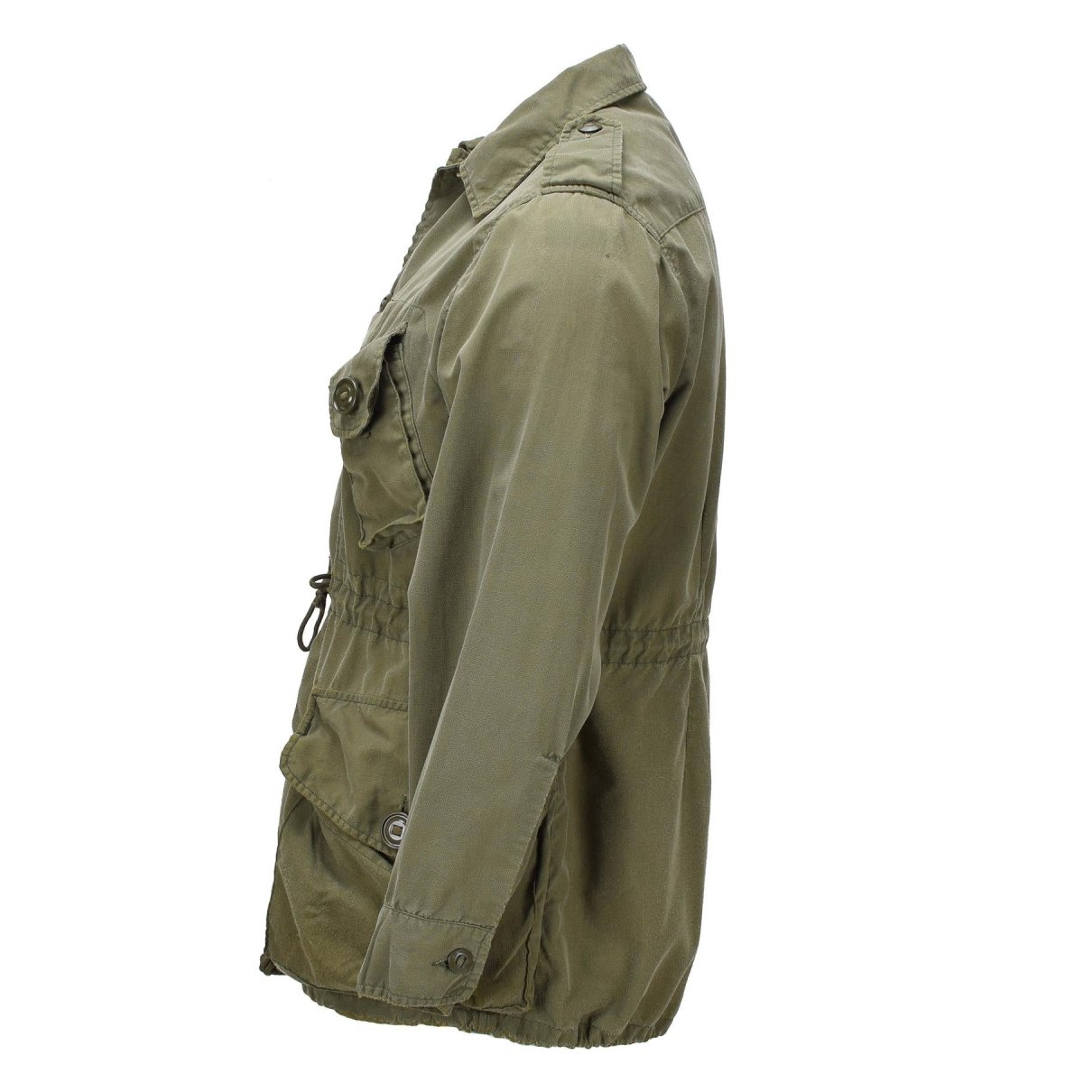 Original Canadian Army Field Jacket Cotton Military Surplus Olive Green