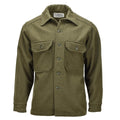 Chaqueta de campo de lana del ejército canadiense original Vintage excedente militar oliva