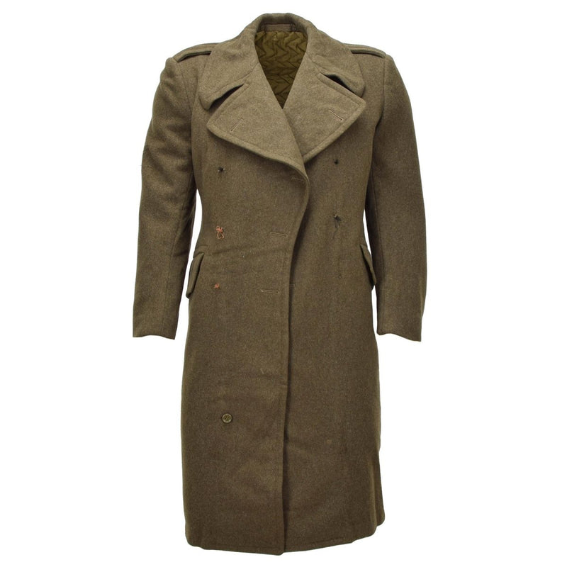ジャケット・アウター OVERCOAT Wool Serge Mods Coat In Khaki Wool Serge Mods Coat – OVERCOAT