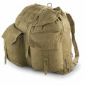 Original tschechische Armee M60 Canvas Rucksack Vintage Militärrucksack Y-Riemen
