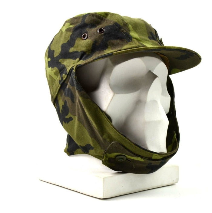 Gorra militar original del ejército checo M 95 camo CZ sombrero de combate de campo bosque NUEVO - GoMilitar