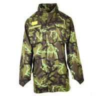 Original Czech army military combat CZ 95 camo field jacket parka NEW - Large (188/108)