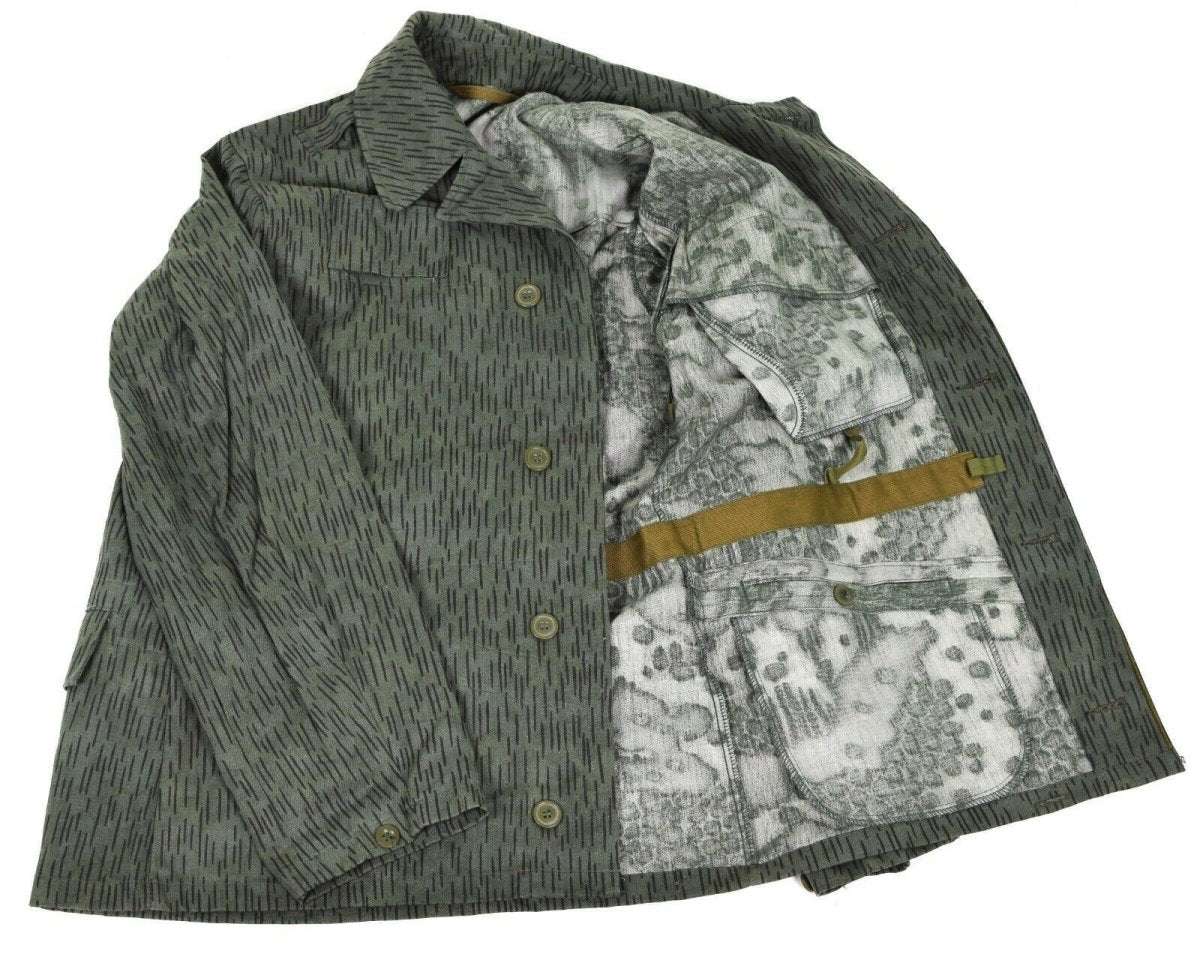 Combate militar del ejército checo original M60 Jacket de campo Parka Drop de lluvia Camuflaje