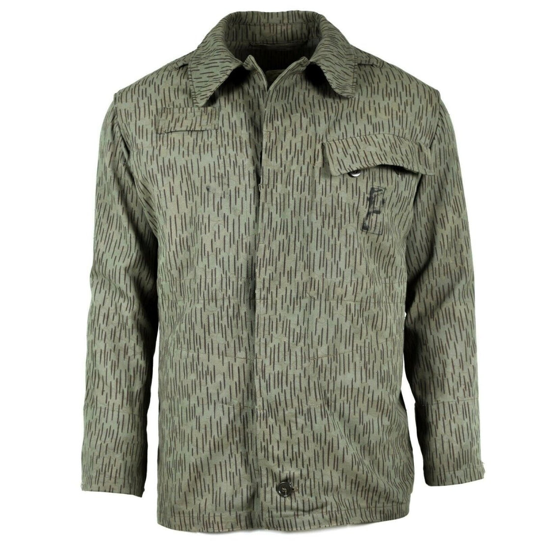 Combate militar del ejército checo original M60 Jacket de campo Parka Drop de lluvia Camuflaje