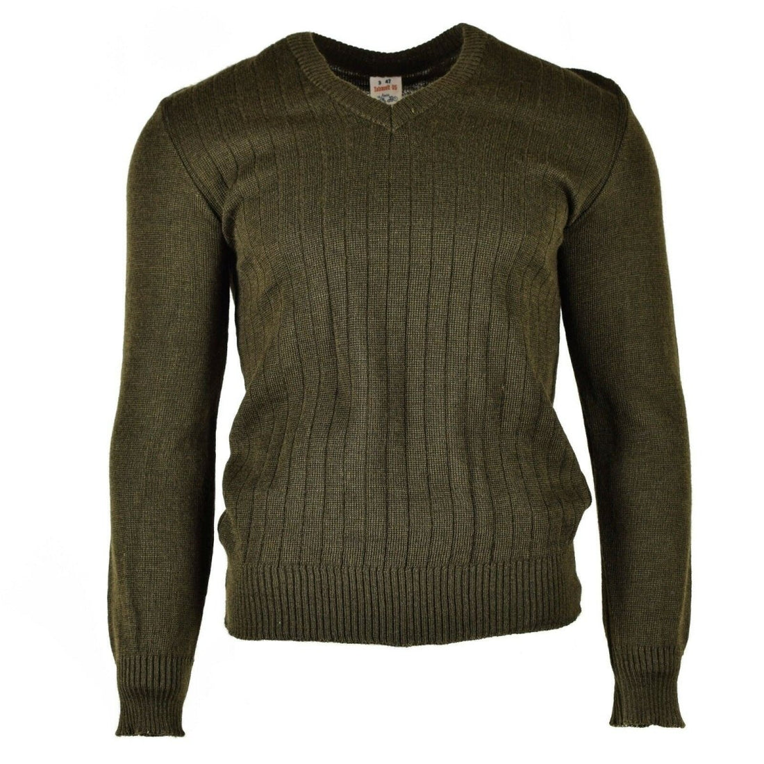 Original Czech army pullover M85 V-neck sweater brown NEW