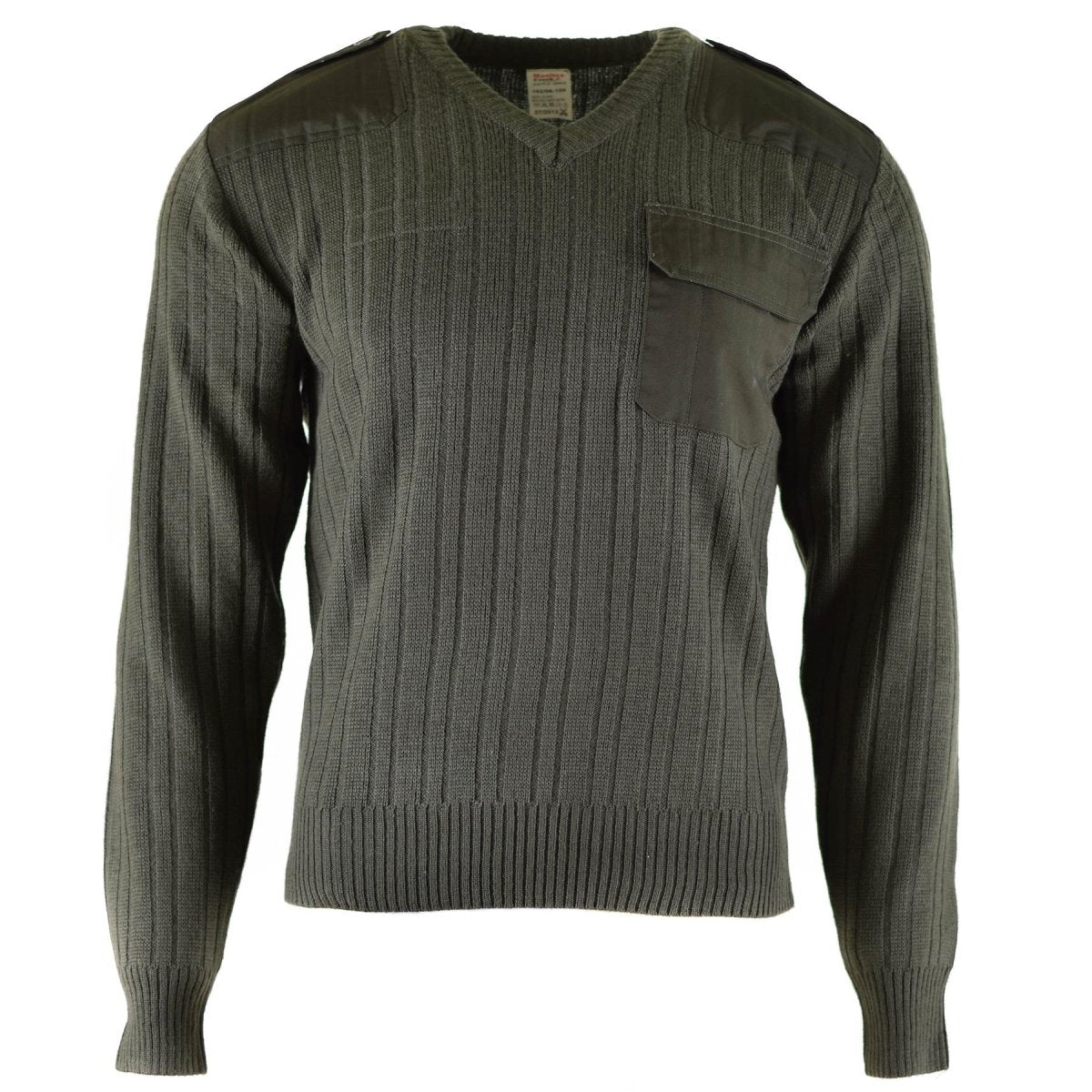 Olive drab military sweater Original Czech army Sweater Jumper Olive drab military sweater Original Czech army Sweater Jumper