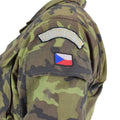 Original Czech army troops field jacket leaf camo pattern parka military surplus
