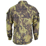 Tropas del ejército checo original chaqueta de campo Patrón de camuflaje de camuflaje Parka Excedente militar