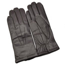 Original Czech army winter warm cold brown leather gloves casual tight fit NEW - GoMilitar