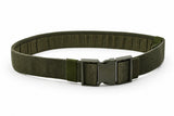 Cinturón de combate original checo militar MNS 2000 Hebilla de liberación rápida Oliva