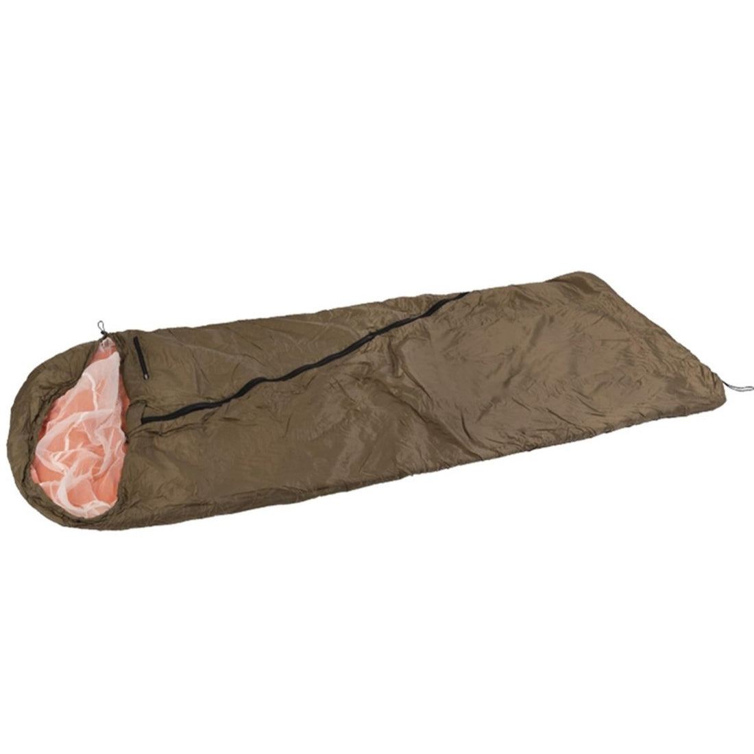 Original Czech Military Summer Sleeping Bag Thinsulate Inegrated Mosquito Net