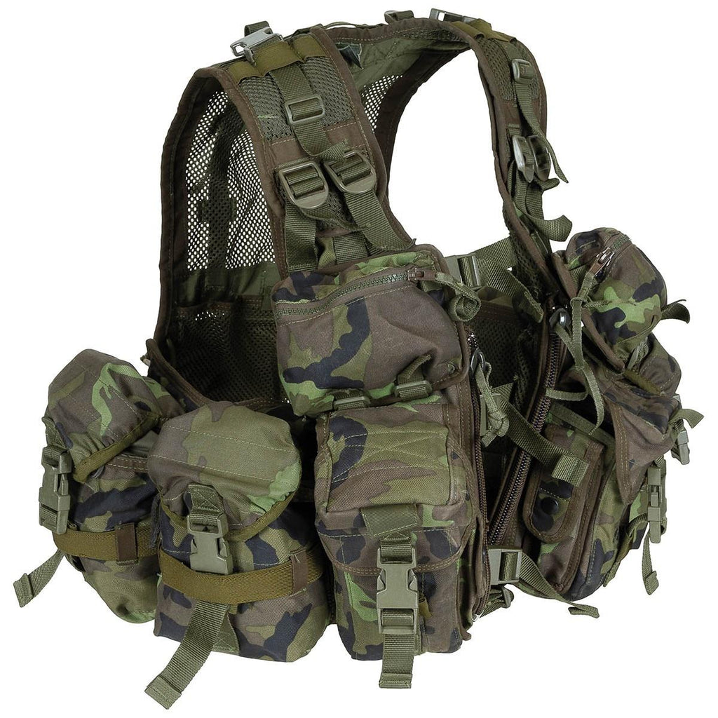 Load Bearing System​: Military Grade Vest with Pouches - GoMilitar