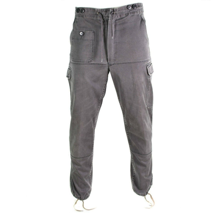 Pantaloni originali dell'esercito danese M 71 grigio militare Pantaloni da combattimento Danimarca - GoMilitar