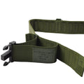 Ceinture tactique originale de l'armée danoise en toile de combat réglable olive NEUF