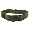 Ceinture tactique originale de l'armée danoise en toile de combat réglable olive NEUF