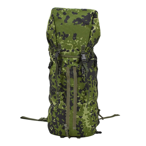 Original Danish military rucksack M96 camo 50L tactical backpack camping bag NEW - GoMilitar