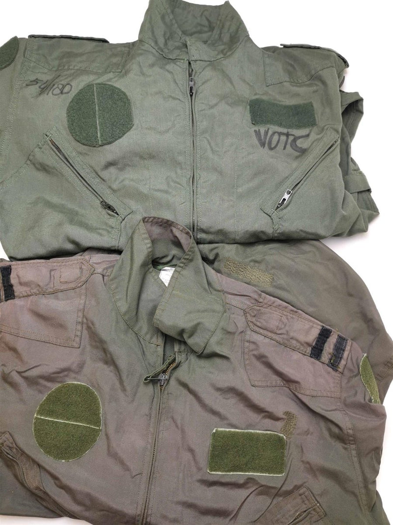 Combinaison de vol originale de l'armée néerlandaise en fibre de carbone aramide pour pilote de chasse